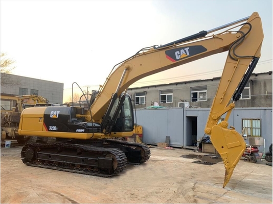 秒針の幼虫のハンマー ラインを持つ油圧掘削機CAT 320D