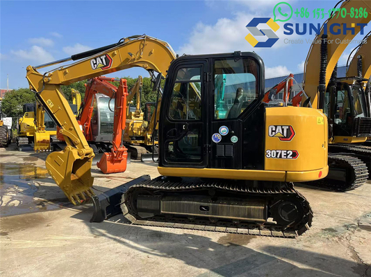 小型日本機械 中古 CAT カタピラー 307E エグババター 低貨物用 カタピラー CAT 307E エグババター