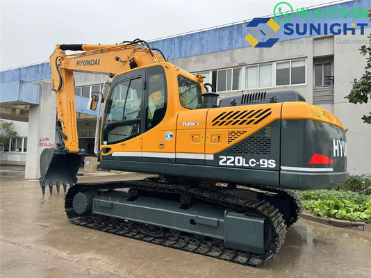 中古 低価格 ハンダイ クローラー R220LC-9S 中古 掘削機 エンジン 強力 R220LC R220 220 20 トン 掘削機