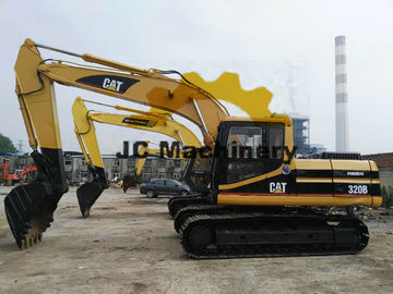 高性能は20トンの掘削機、0.7mの³ CAT 320Bの掘削機5.5km/Hの速度を使用しました